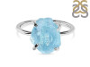 Aquamarine Raw Crystal Ring AQM-RR-350.