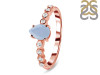 Aquamarine & White Topaz Ring AQM-RR-419D.