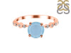 Aquamarine & White Topaz Ring AQM-RR-426.
