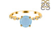 Aquamarine & White Topaz Ring AQM-RR-426.