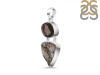 Astrophyllite/Smoky Pendant-2SP AST-1-113