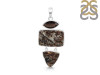 Astrophyllite/Smoky Pendant-2SP AST-1-128