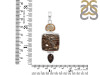 Astrophyllite/Citrine/Smoky Pendant-2SP AST-1-86