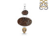Astrophyllite/Citrine/Smoky Pendant-2SP AST-1-93