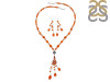 Carnelian Beaded  Jewelry Set BDD-12-1636