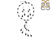 Black Spinel Beaded  Jewelry Set BDD-12-1641