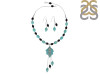 Turquoise/Black Spinel Beaded  Jewelry Set BDD-12-1651