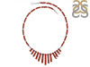 Red Jasper Beaded Necklace BDD-12-1669