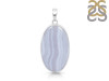 Blue Lace Agate Pendant-SP BLA-1-184