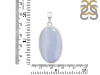 Blue Lace Agate Pendant-SP BLA-1-187