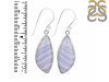 Blue Lace Agate Earring-E BLA-3-41