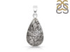 Black Rutile Pendant-SP BLR-1-1