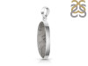 Black Rutile Pendant-SP BLR-1-17