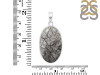 Black Rutile Pendant-SP BLR-1-19