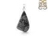 Black Rutile Pendant-SP BLR-1-34