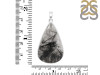 Black Rutile Pendant-SP BLR-1-35