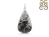 Black Rutile Pendant-SP BLR-1-35