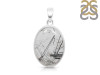 Black Rutile Pendant-SP BLR-1-40