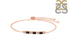 Black Tourmaline & White Topaz Bracelet BLS-RDB-139.