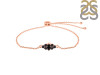 Black Tourmaline Bracelet With Adjustable Camera Lock BLS-RDB-142.