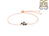 Black Tourmaline Bracelet With Adjustable Camera Lock BLS-RDB-148.