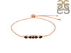 Black Tourmaline Bracelet With Adjustable Camera Lock BLS-RDB-150.