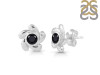 Black Tourmaline Stud Earring BLS-RDE-1.