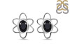 Black Tourmaline Stud Earring BLS-RDE-12.