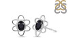 Black Tourmaline Stud Earring BLS-RDE-12.