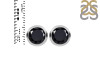 Black Tourmaline Stud Earring BLS-RDE-1243.