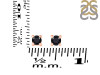 Black Tourmaline Stud Earring BLS-RDE-1296.