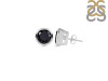 Black Tourmaline Stud Earring BLS-RDE-1375.