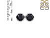 Black Tourmaline Stud Earring BLS-RDE-1426.