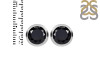 Black Tourmaline Stud Earring BLS-RDE-1434.