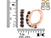 Black Tourmaline Hoop Hoop Earring BLS-RDE-1473.