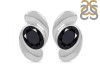 Black Tourmaline Stud Earring BLS-RDE-15.