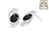 Black Tourmaline Stud Earring BLS-RDE-15.