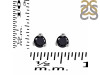 Black Tourmaline Stud Earring BLS-RDE-1517.