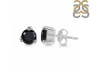 Black Tourmaline Stud Earring BLS-RDE-1517.