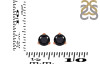 Black Tourmaline Stud Earring BLS-RDE-1564.