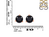 Black Tourmaline Stud Earring BLS-RDE-1568.