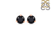Black Tourmaline Stud Earring BLS-RDE-1569.