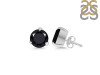 Black Tourmaline Stud Earring BLS-RDE-1570.
