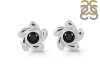 Black Tourmaline Stud Earring BLS-RDE-1.