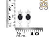 Black Tourmaline Stud Earring BLS-RDE-4.