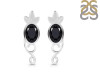 Black Tourmaline Stud Earring BLS-RDE-4.
