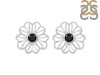 Black Tourmaline Stud Earring BLS-RDE-61.