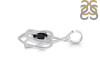 Black Tourmaline Triquetra Heart Knot Pendant BLS-RDEP-880.