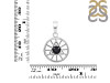 Black Tourmaline Illuminati Pendant BLS-RDEP-881.