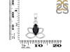Black Tourmaline Butterfly Pendant BLS-RDEP-883.